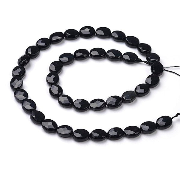 Black Onyx Oval Beads