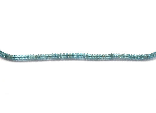 Apatite Rondelle Smooth