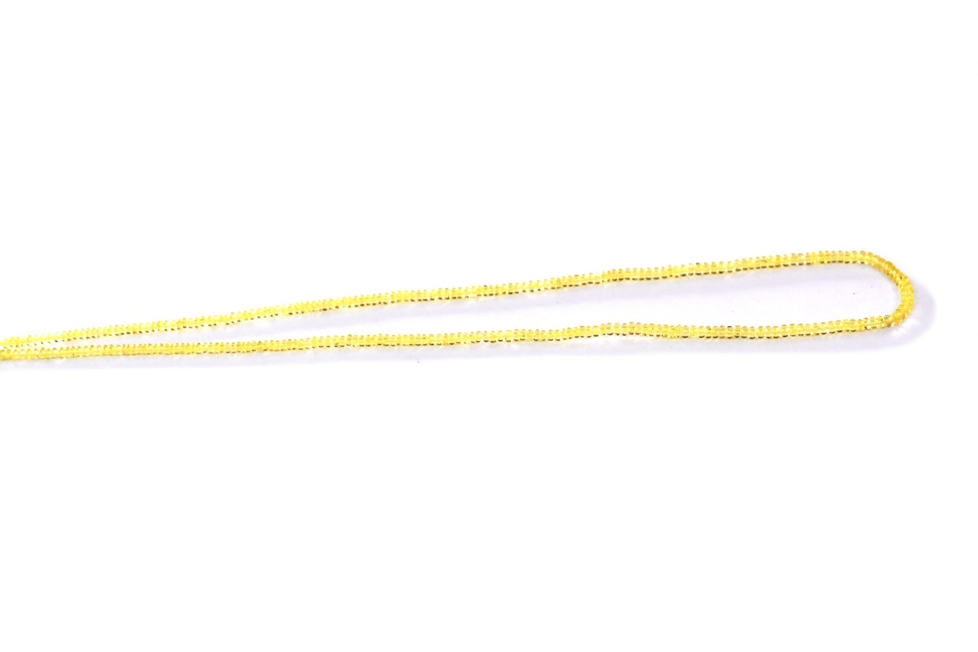 Yellow Sapphire Beads