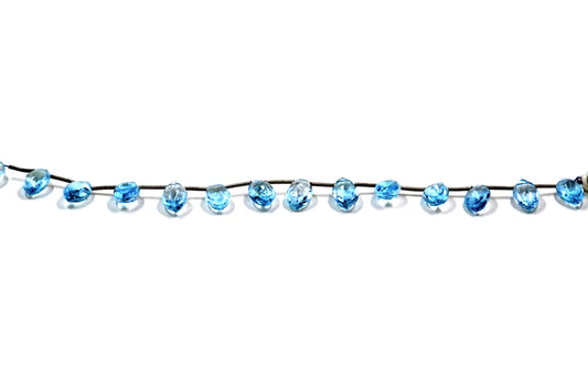 Blue Topaz Marquise S/D Faceted AAA