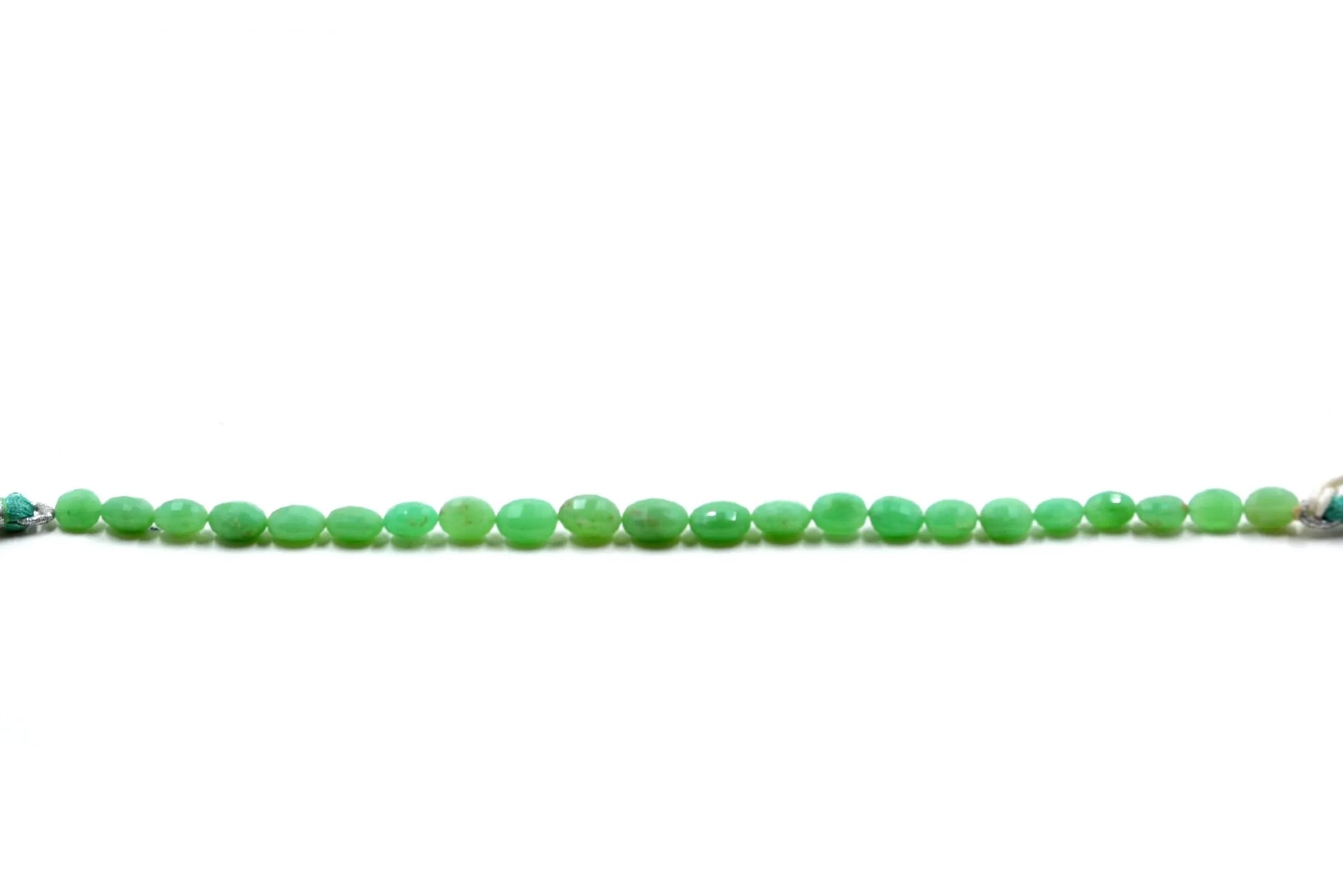 Chrysoprase Oval Beads