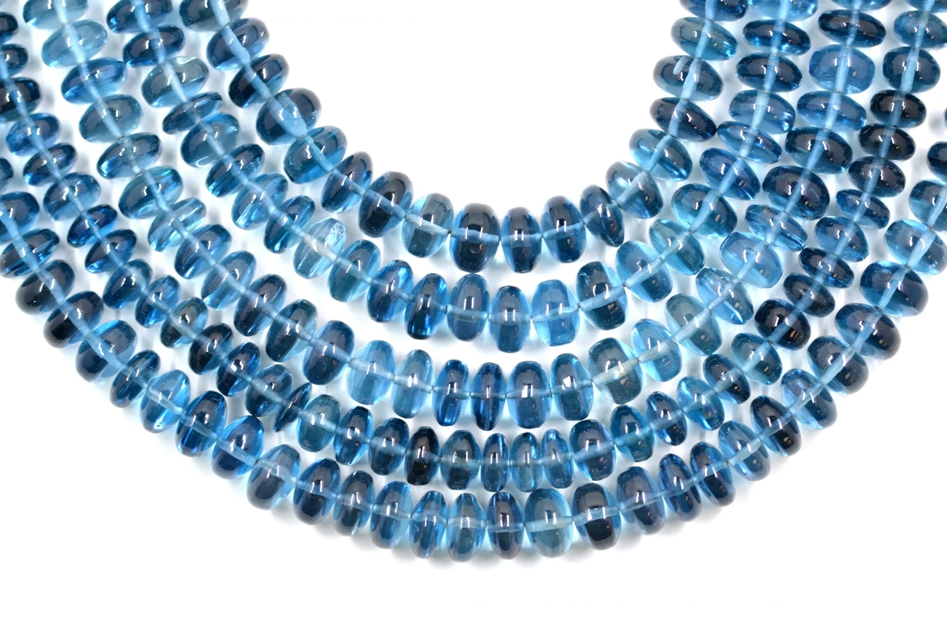 London Blue Topaz Beads