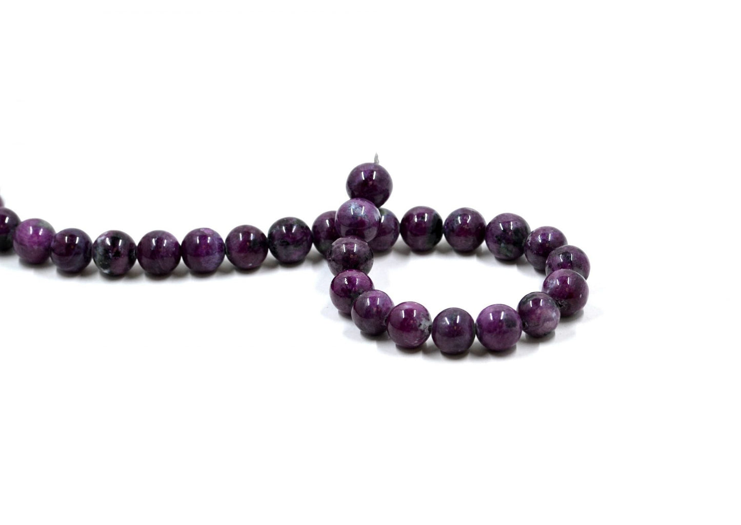 Ruby Round Smooth Beads