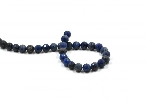 Sapphire Round Beads