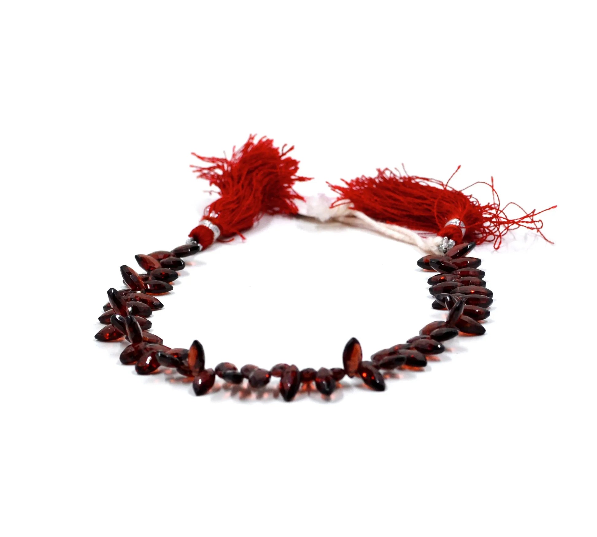Garnet Marquis Faceted Beads
