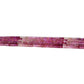 Pink Sapphire Shaded Rondelle Beads