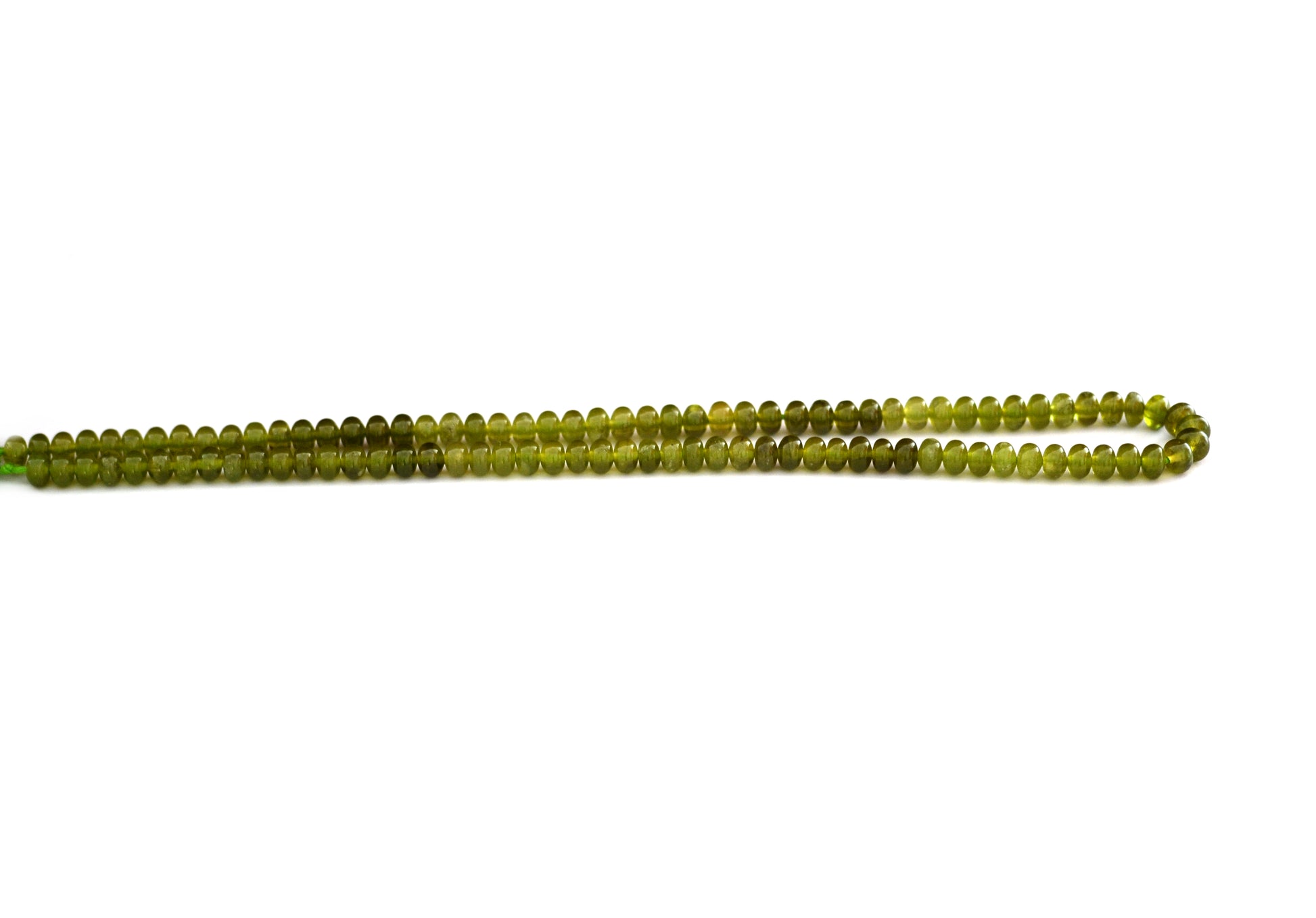 Vesuvianite Rondelle Beads