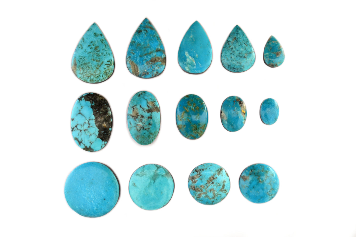 Turquoise Doublet Cabs
