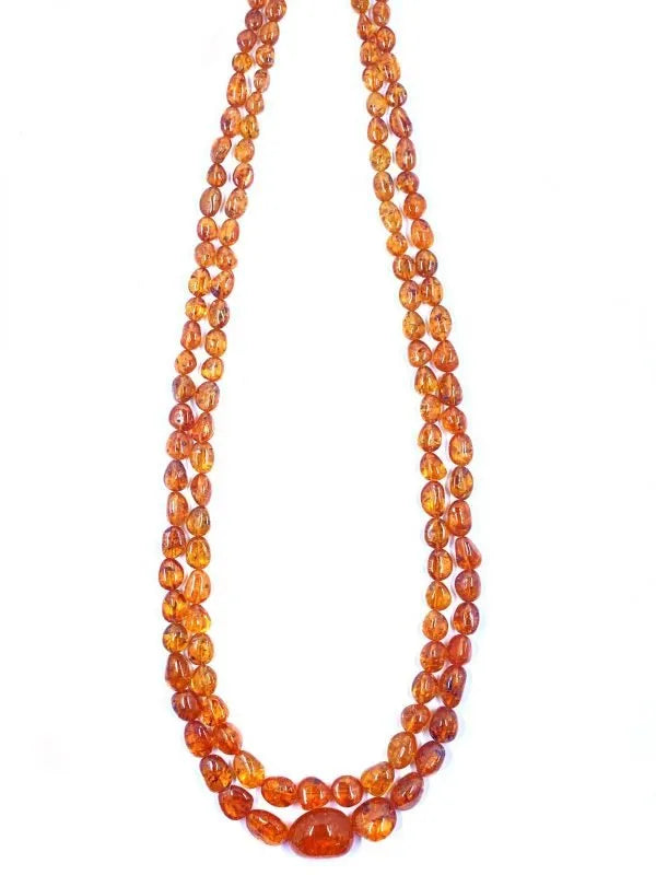 Spessartine Garnet Nugget Beads