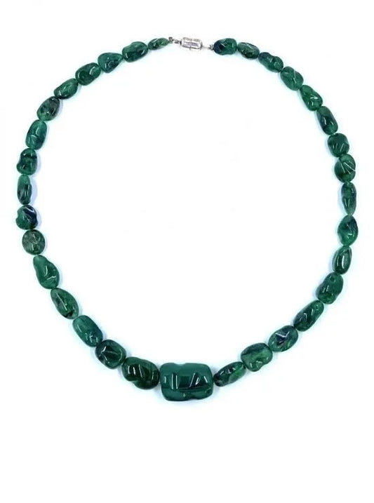 Emerald Antique Beads